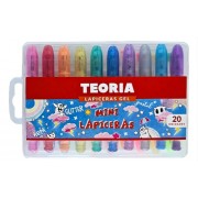 LAPICERA GEL MINI TEORIA X20 